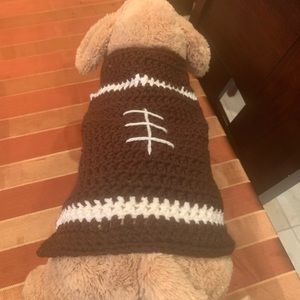 Handmade crocheted 🧶 🐶dog sweater
